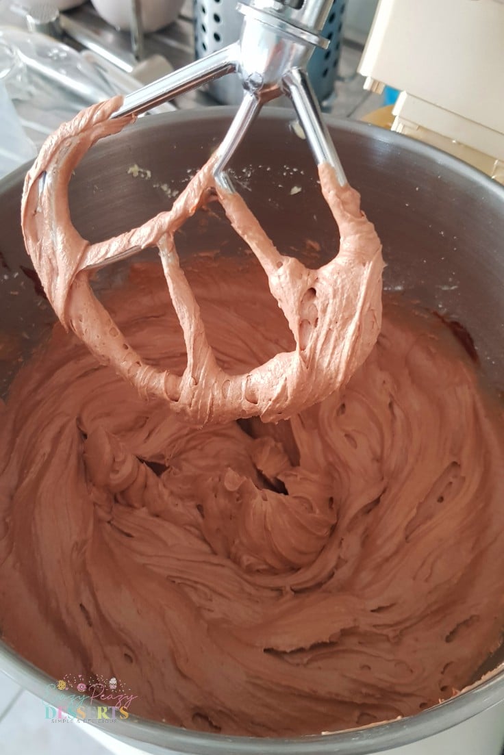 Chocolate buttercream icing