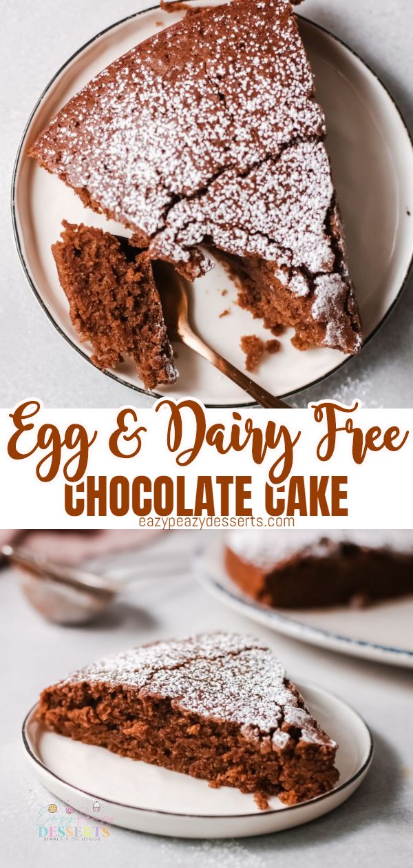 Dairy and egg free cake