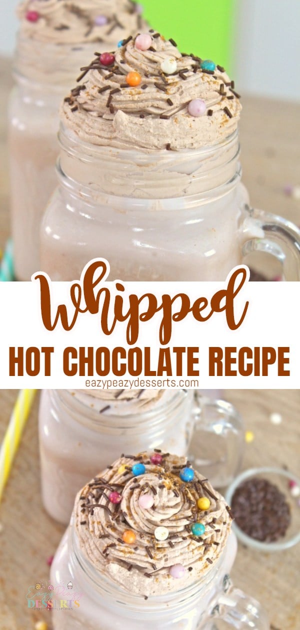 Whipped hot chocolate recipe