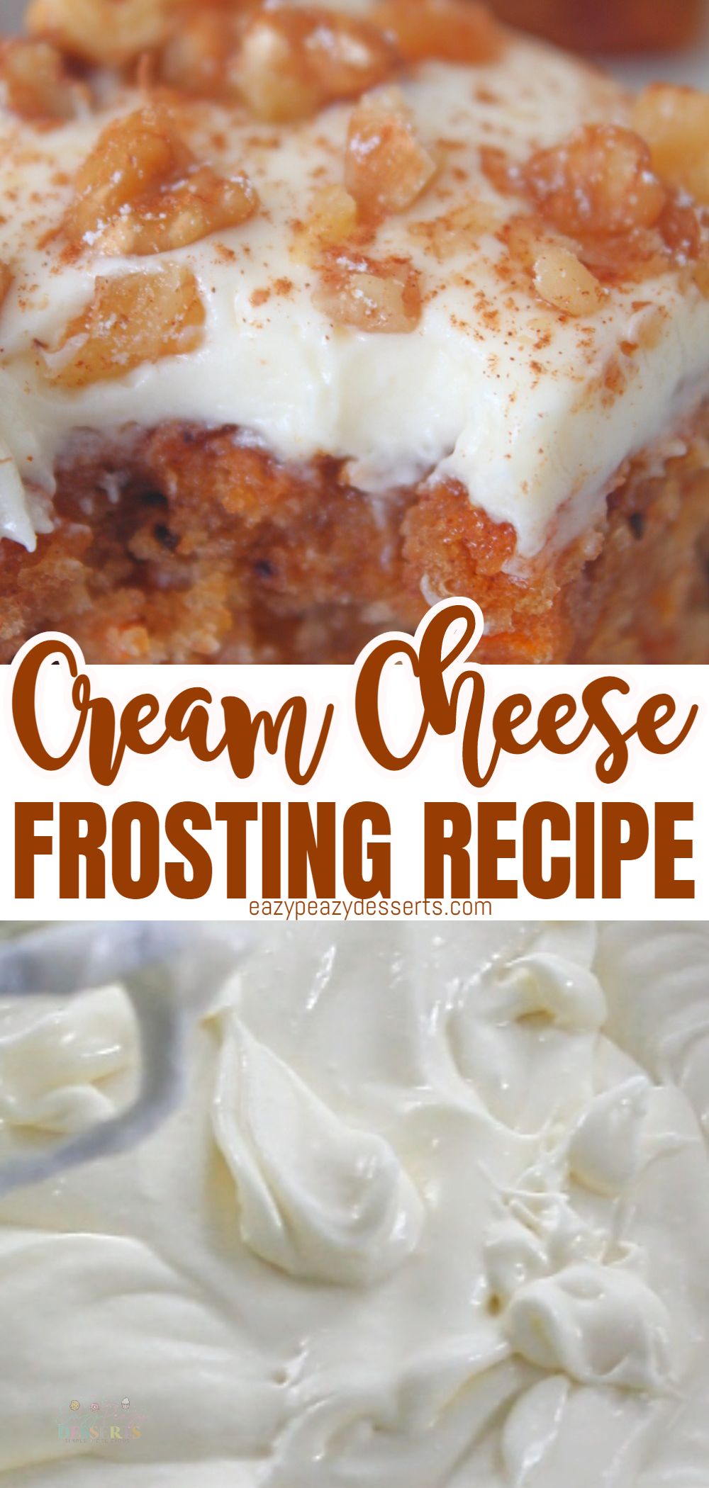 Simple cream cheese frosting