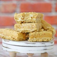 CREAMY PEANUT BUTTER FUDGE CHEESECAKE BARS STORY