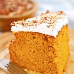 AIR FRYER PUMPKIN CAKE STORY