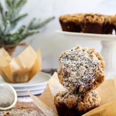 Gingerbread muffins – perfect holiday treat