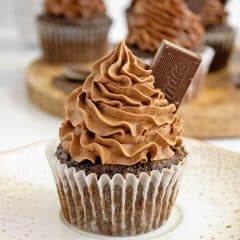 Creamy Chocolate Mint Cupcakes