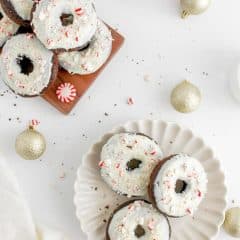 PEPPERMINT MOCHA CHRISTMAS DONUTS STORY