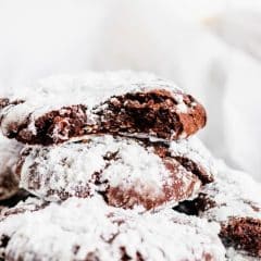 CHOCOLATE CRINKLE COOKIES STORY