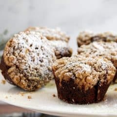 GINGERBREAD MUFFINS WITH STREUSEL TOPPING STORY