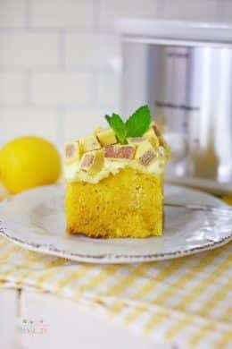 Lemon crunch cake recipe