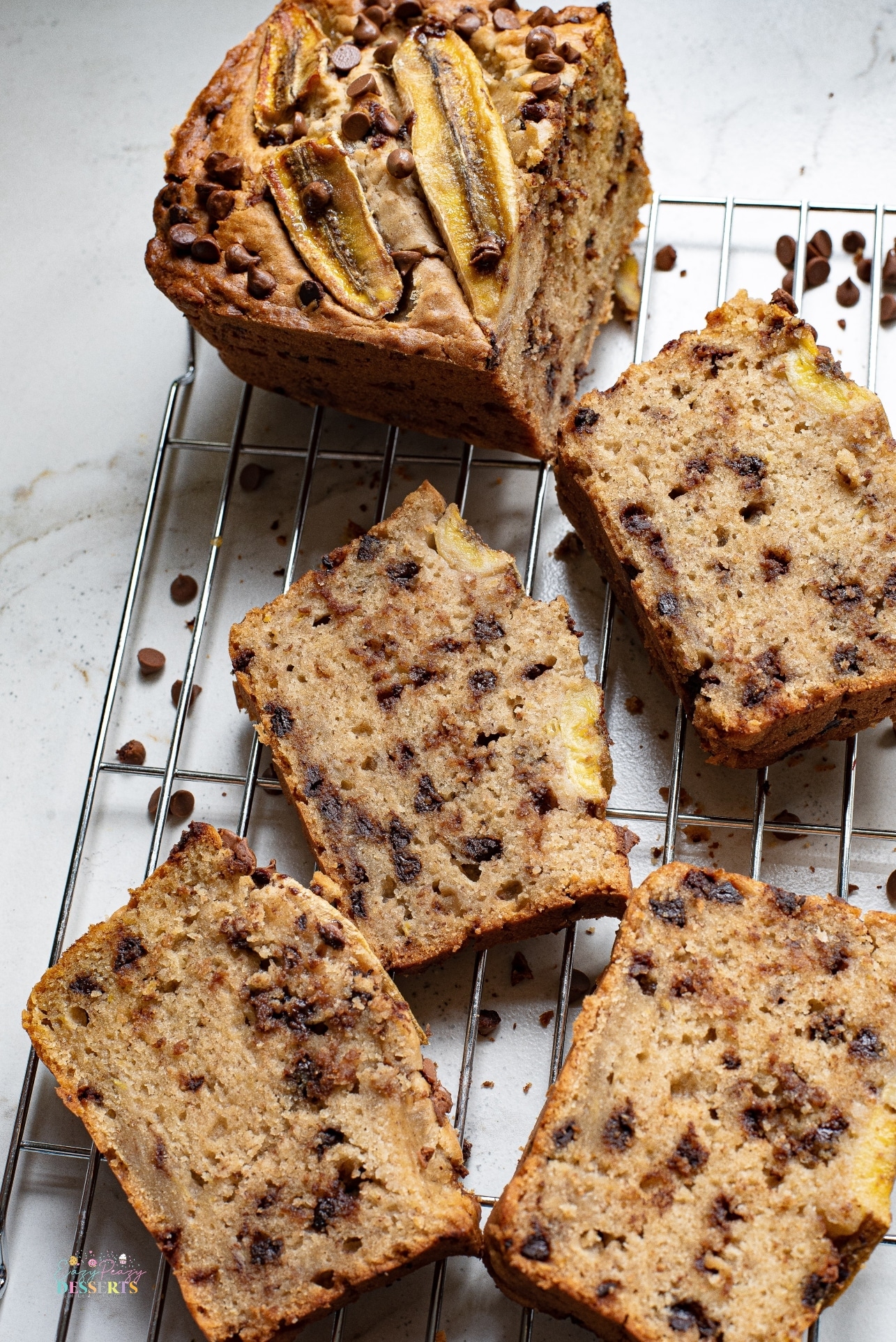 Banana bread recipe with chocolate chips