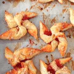 STRAWBERRY PUFF PASTRY STORY