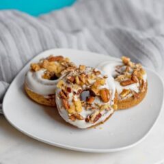 DELICIOUS BAKED CARROT CAKE DONUTS STORY